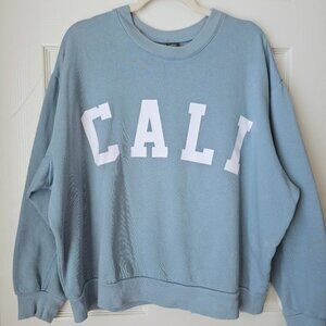 Wild Fable Blue CALI Sweatshirt